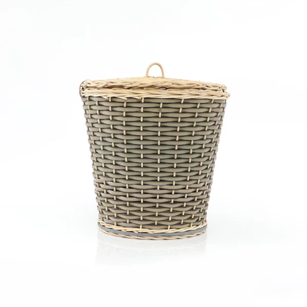 CORBEILLE A PAPIER EVASEE PVC AVEC COUVERCLE