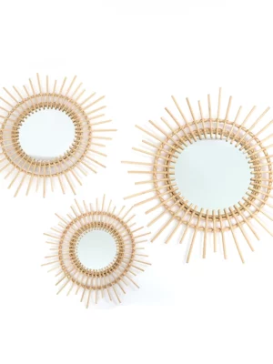 SERIE 3 MIROIRS SOLEIL