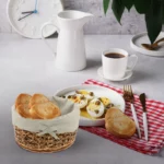CORBEILLE RONDE AVEC TOILE.J PM
