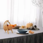 Porte bouteille en vannerie