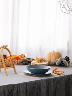 Porte bouteille en vannerie