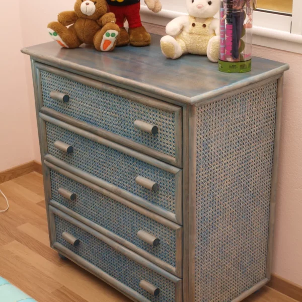 commode 4 tiroirs largeur 1 m