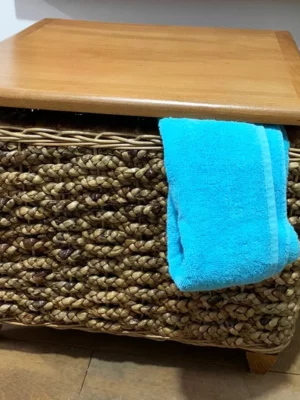 POUF AID II DESSUS BOIS
